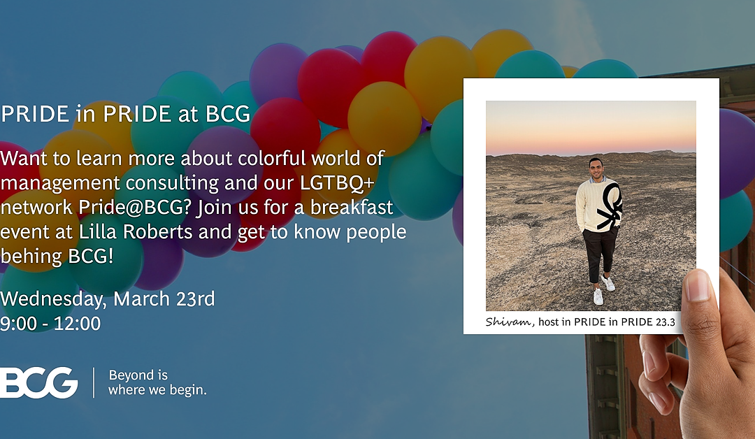 Pride in Pride at BCG