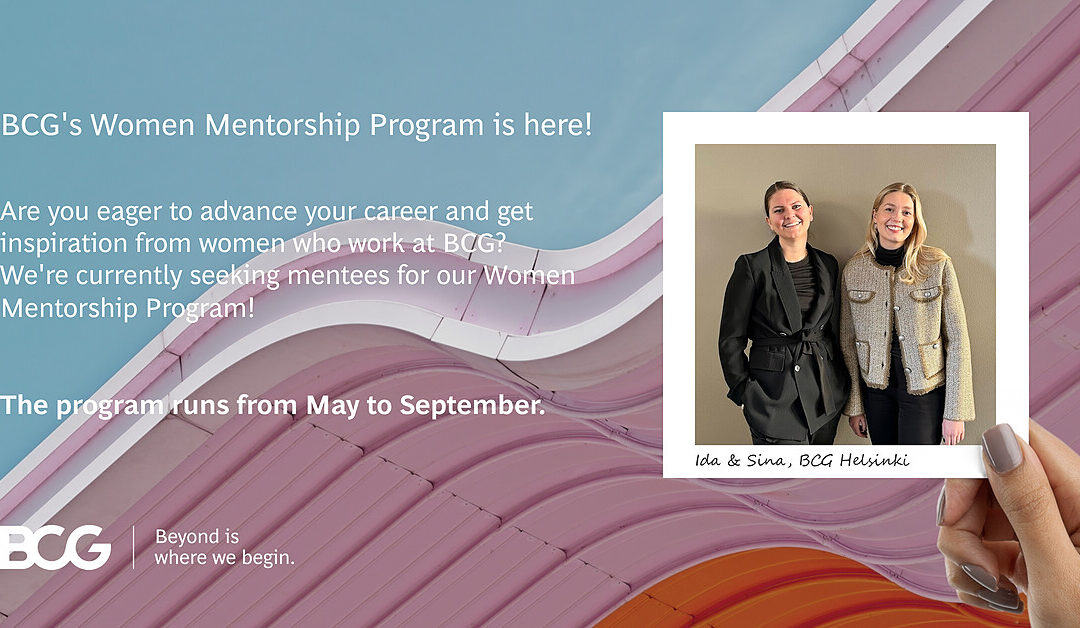 BCG – Women Mentorship Program 2024